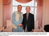 Yunus Meets Business Leaders in Japan and South Korea Yunus Meets Business Leaders in Japan and South Korea