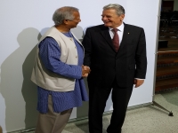 Yunus meets German President Yunus meets German President