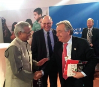 YUNUS MEETS NEW UN SECRETARY GENERAL ANTONIO GUTERRES YUNUS MEETS NEW UN SECRETARY GENERAL ANTONIO GUTERRES