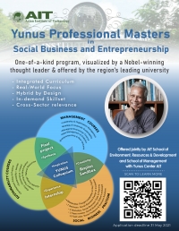 Asian Institute of Technology in Bangkok Launches “Yunus Professional Masters Degree” Asian Institute of Technology in Bangkok Launches “Yunus Professional Masters Degree”