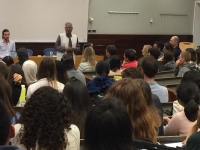 Professor Muhammad Yunus was in a meeting with students from Barcelona Universities at the University Pompeu Fabra Professor Muhammad Yunus was in a meeting with students from Barcelona Universities at the University Pompeu Fabra