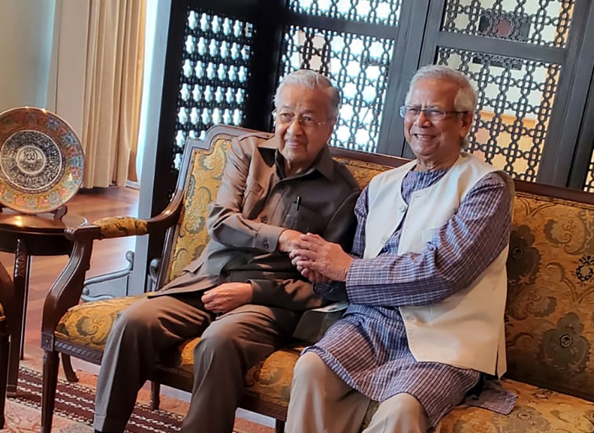 Mahathir Mohammad Invites Professor Yunus for a Discussion Mahathir Mohammad Invites Professor Yunus for a Discussion