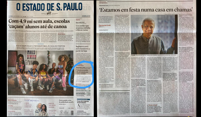 'We are having a big party inside a burning house', says Nobel Peace Prize winner 'We are having a big party inside a burning house', says Nobel Peace Prize winner